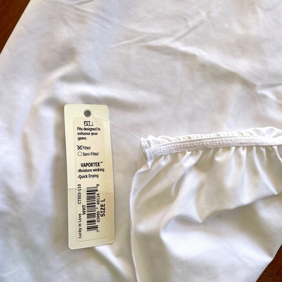 Lucky In Love size Lg tennis top New with tags - Picture 6 of 8